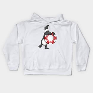 Penguin Poker Poker chips Kids Hoodie